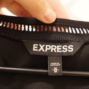 Express Black Blouse